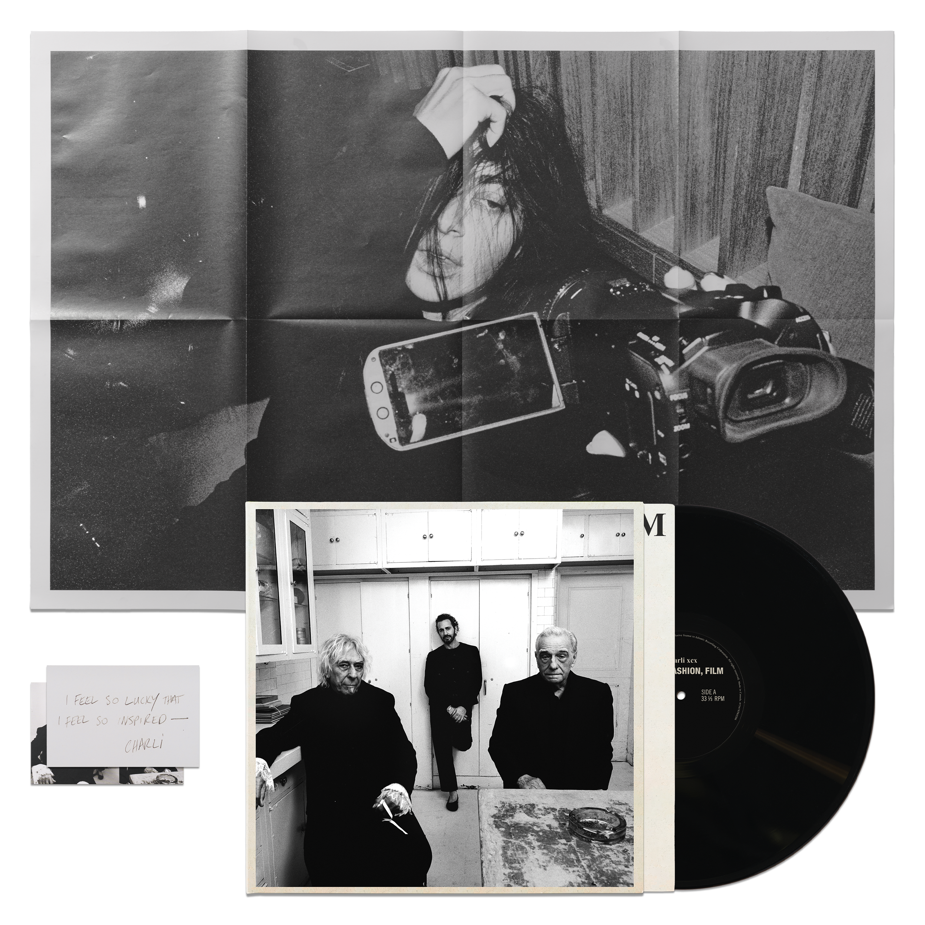 Music, Fashion, Film - Black Vinyl + Signed Art Card