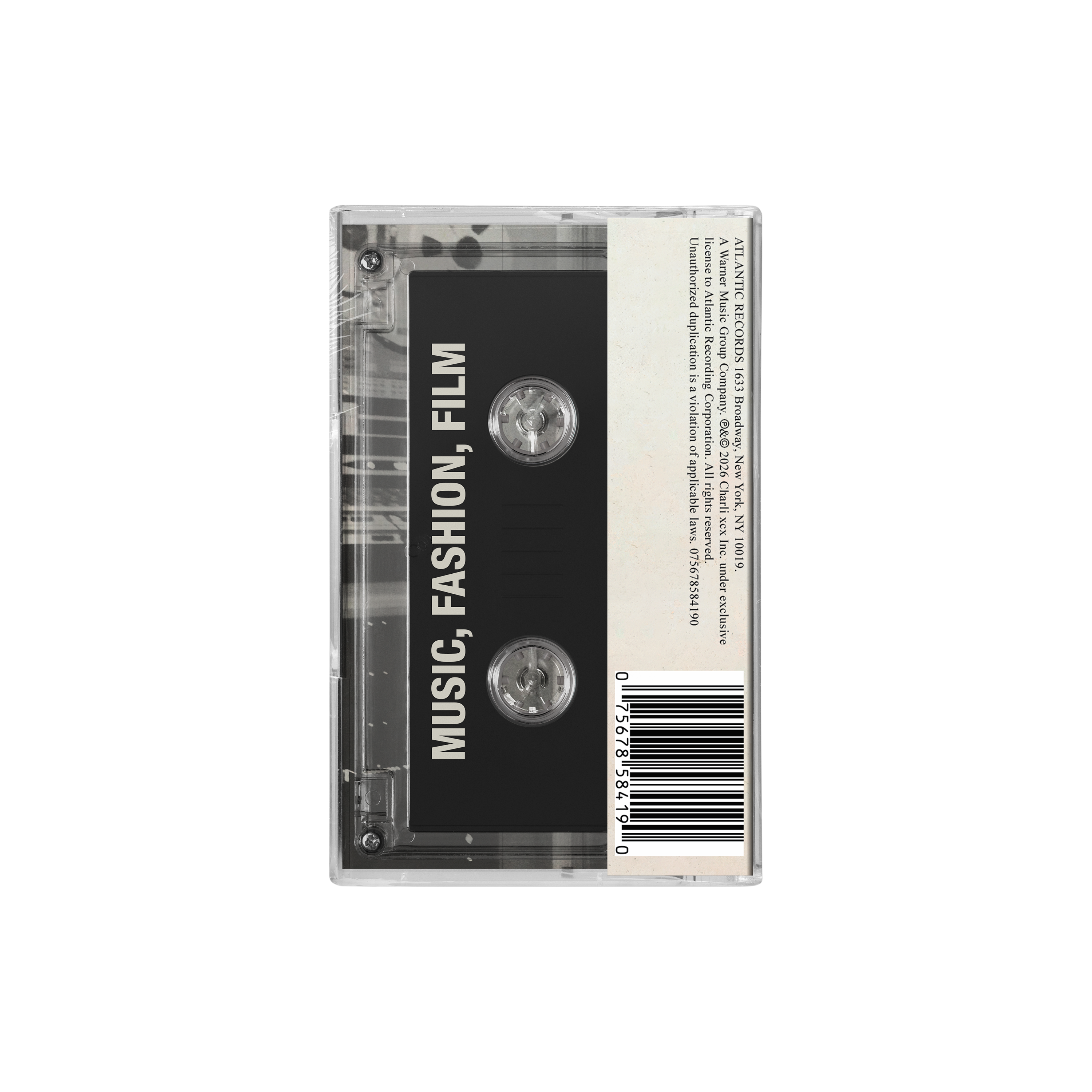 Music, Fashion, Film - Cassette