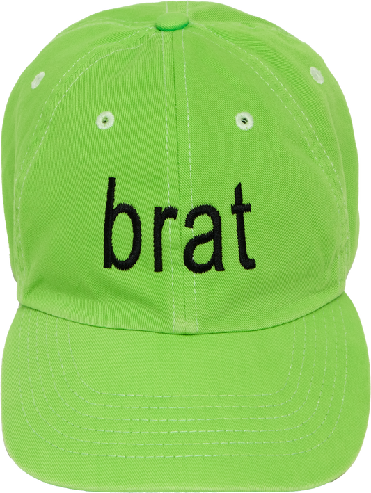 BRAT (embroidered hat)