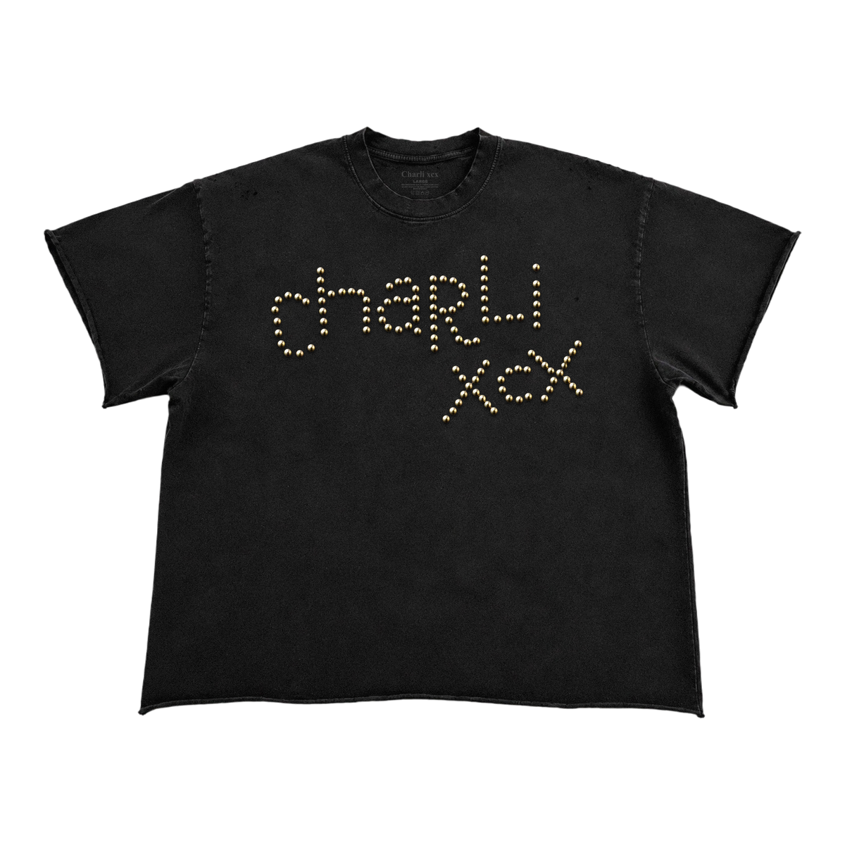 Charli XCX Brass Studded Tee